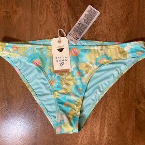 Billabong Womens Bikini Bottoms NWT Size XL 14 Summer Sky Lowrider Blue